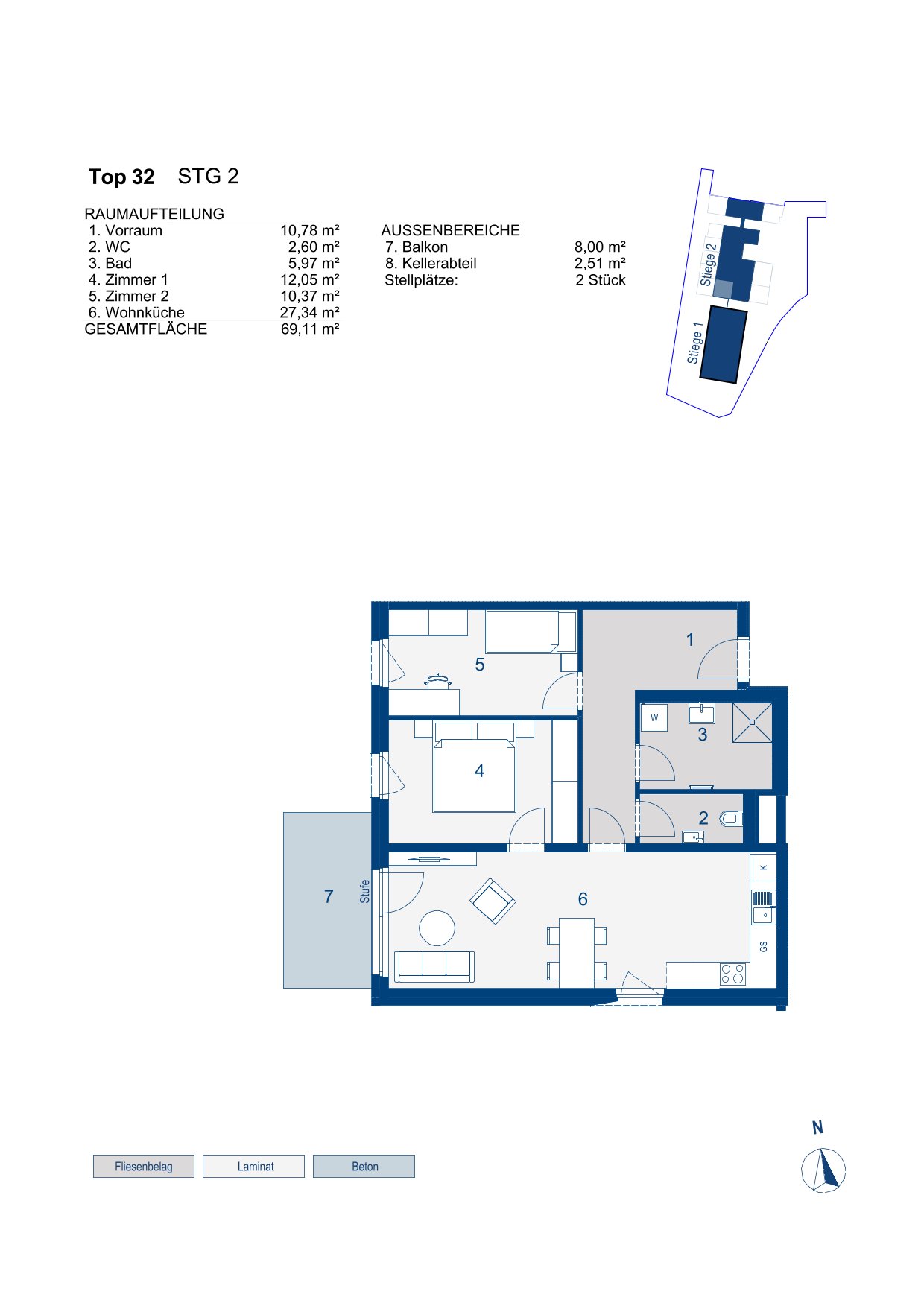 Foto der Wohnung in 2334 Vösendorf