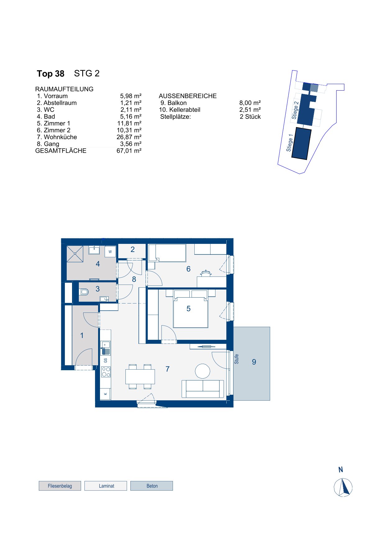Foto der Wohnung in 2334 Vösendorf