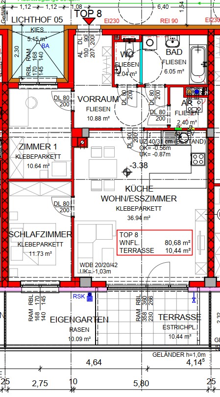 Foto 1 von 1 der Wohnung in 4432 Ernsthofen